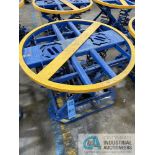 44" DIAMETER GLOBAL INDUSTRIAL SPRING LOADED SCISSOR TABLE