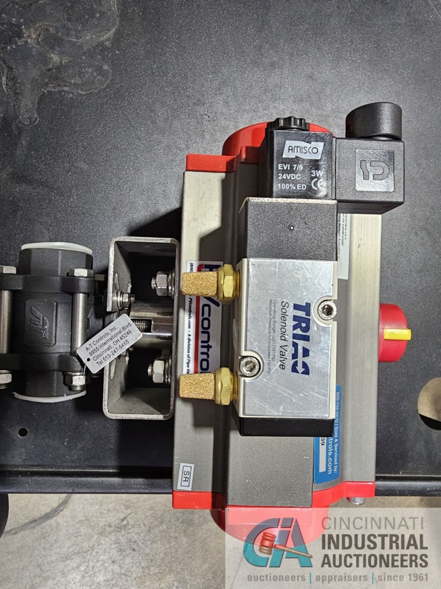 TRIAC CONTROLS MODEL 55CTX1002R3XDS DOUBLE ACTING ACTUATOR - Image 4 of 5