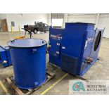 25 HP ROBOVENT FLOORSAVER MODEL DFS-800-8 DUST COLLECTOR; S/N 265609 (NEW 10/2016), DELTA 3 SPARKOUT