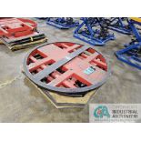 44" DIAMETER PNEUMATIC SCISSOR TABLE