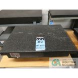 18" X 24" X 3" THICK TWO-LEDGE BLACK GRANITE SURFACE PLATE
