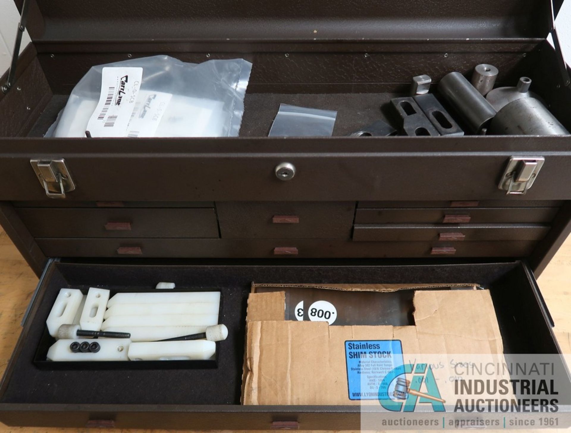 KENNEDY EIGHT-DRAWER MACHINISTS TOOL CHEST - Image 6 of 6