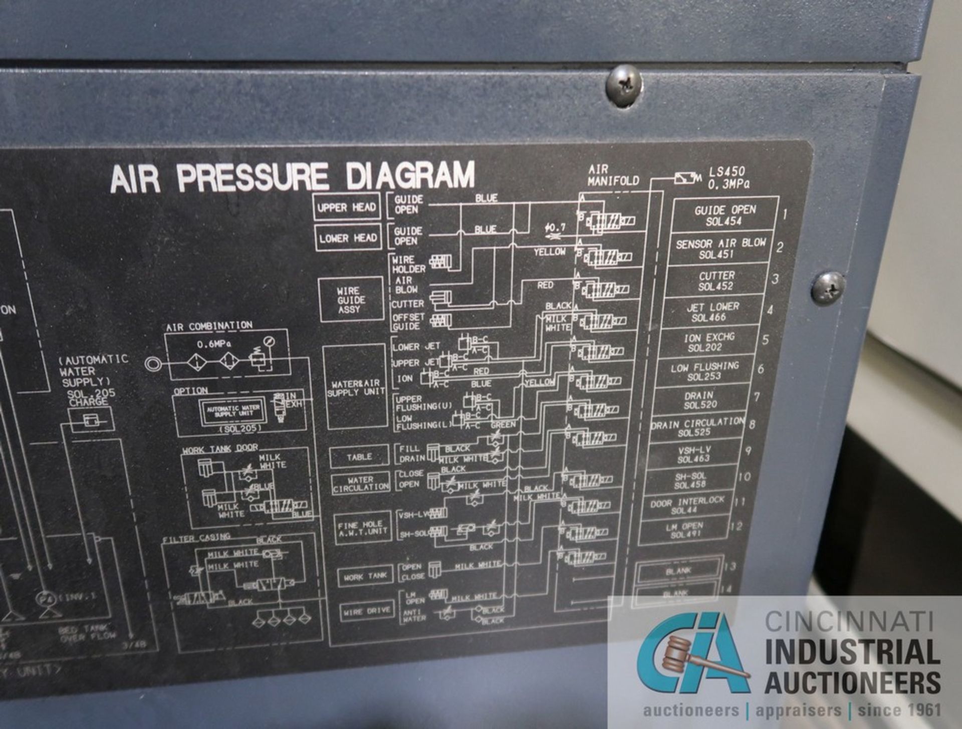 MAKINO MODEL DUO64 CNC WIRE EDM; S/N W130095 (NEW 2010) **OUT OF SERVICE** Repair quote in photos - Bild 18 aus 23