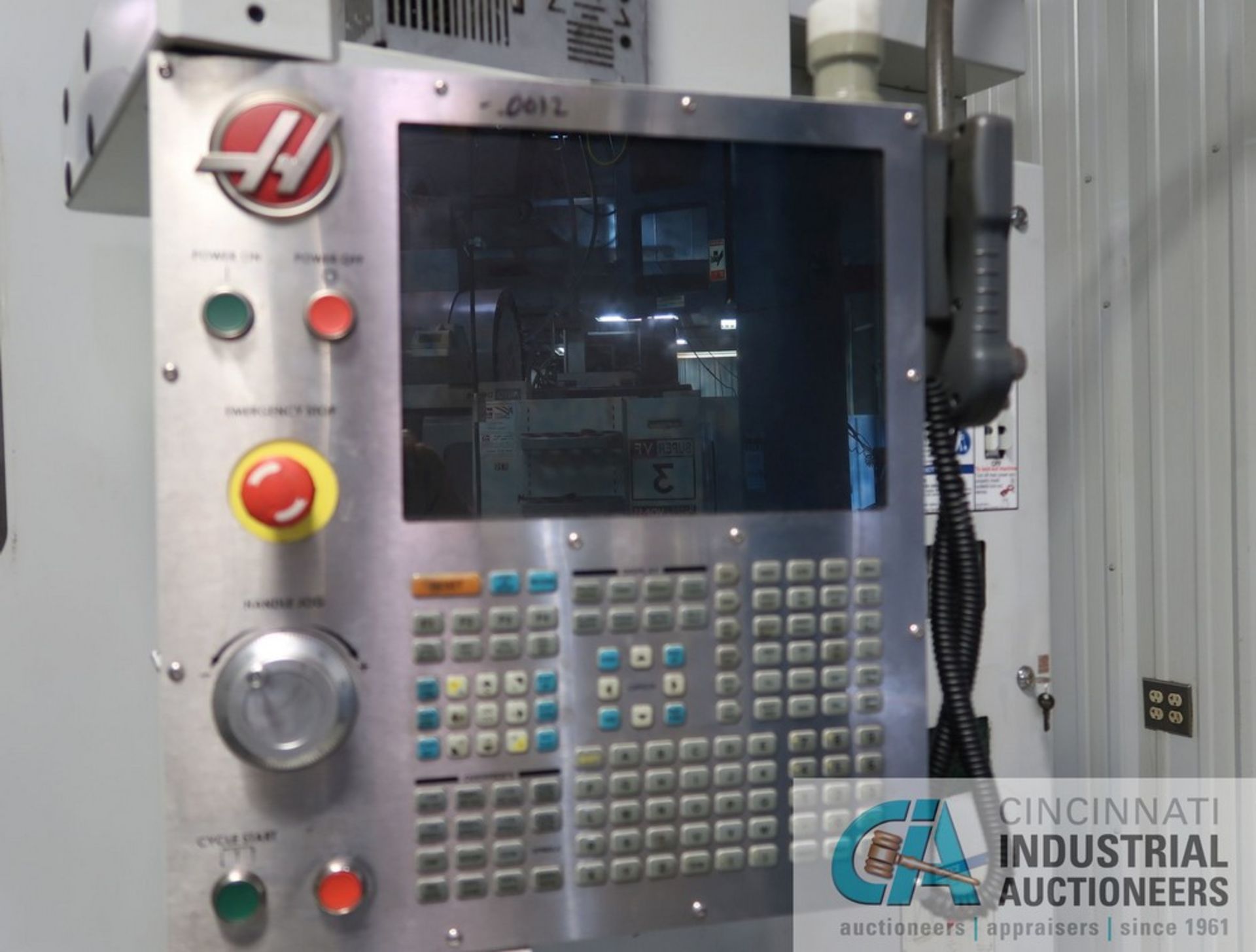 HAAS MODEL EC-1600YZT CNC HORIZONTAL MACHINING CENTER; S/N 2053962 (New 12-2012), CAT 50 TAPER - Bild 11 aus 21