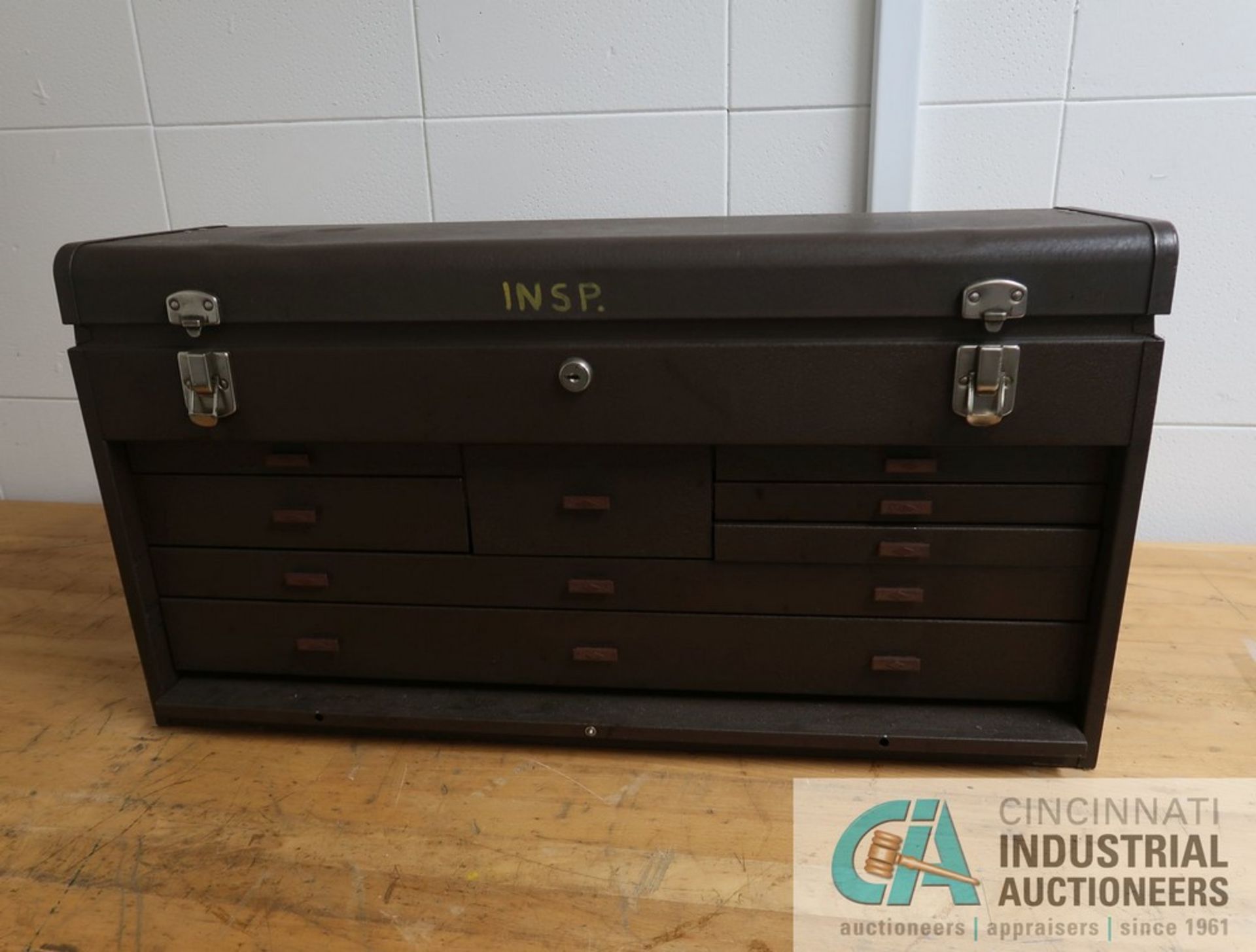 KENNEDY EIGHT-DRAWER MACHINISTS TOOL CHEST