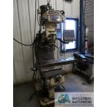 3 HP CHEVALIER MODEL FM-3VS VERTICAL MILLING MACHINE; S/N 820286 (NEW 3-1993), 415-4,500 SPINDLE