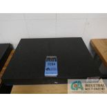 18" X 24" X 3" THICK BLACK GRANITE SURFACE PLATE