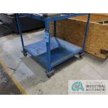 36" X 36" X 37" HIGH PORTABLE STEEL BENCH **SPECIAL NOTICE - DELAYED REMOVAL - PICKUP 4-25-24**