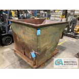 1-1/2 CUBIC YARD SELF DUMPING HOPPER