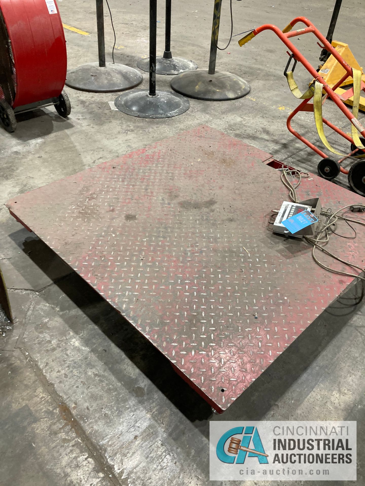 60" X 60" (5,000 LB. APPROX.) PLATFORM SCALE WITH DRO - Image 2 of 2