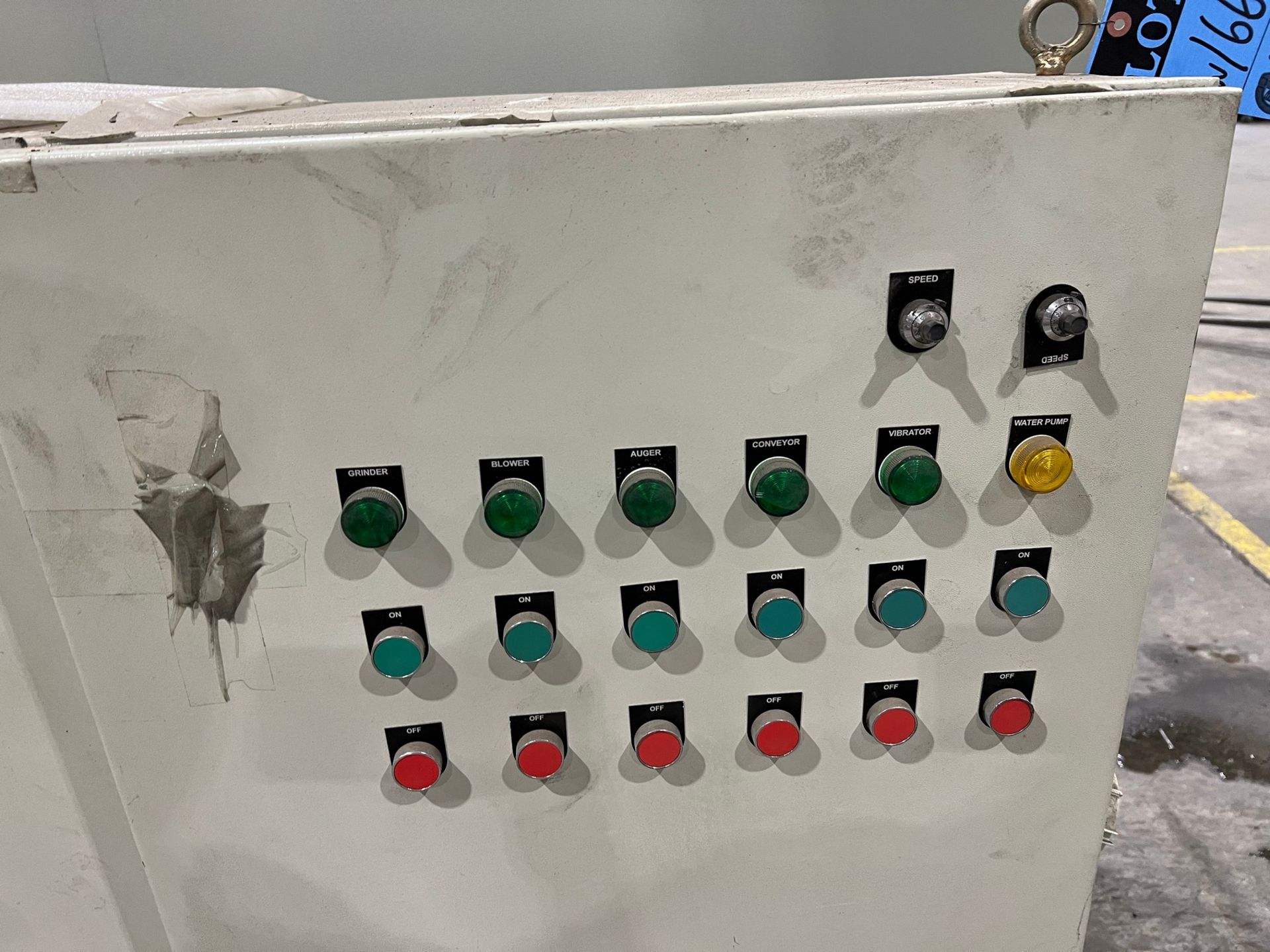 WASH LINE CONTROL PANELS, START/STOP CONTROL BUTTONS, YASKAWA AND ABB ...