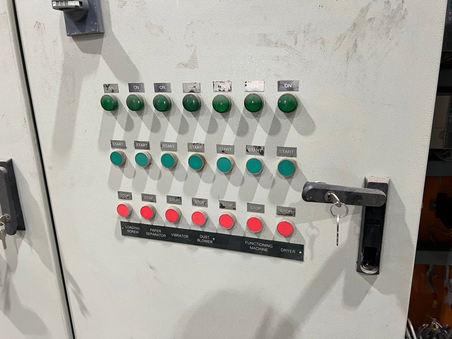 WASH LINE CONTROL PANELS, START/STOP CONTROL BUTTONS, YASKAWA AND ABB Drives - Image 15 of 16