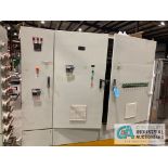 WASH LINE CONTROL PANELS, START/STOP CONTROL BUTTONS, YASKAWA AND ABB Drives