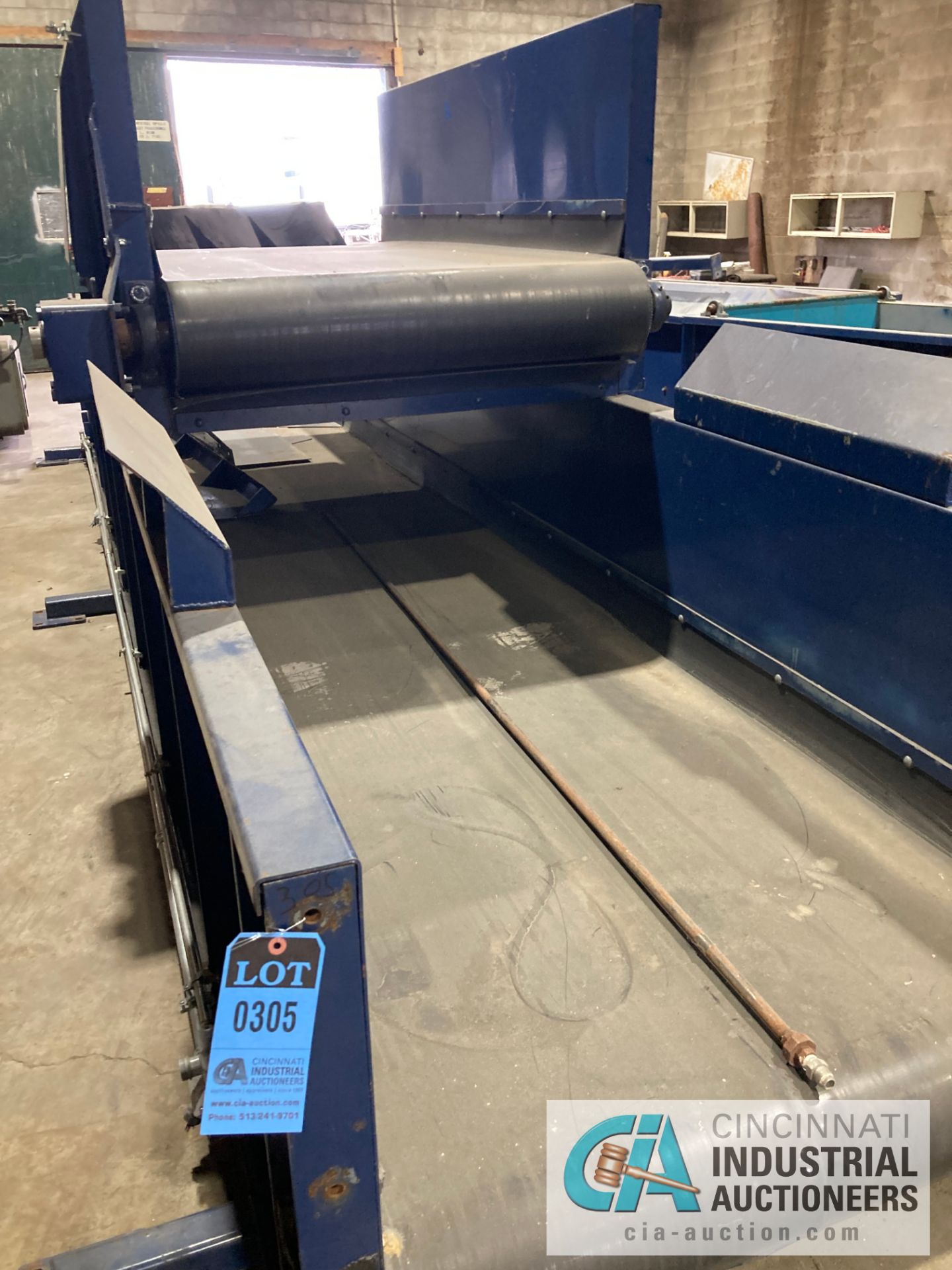 (LOT) 48" WIDE EZ-TRAX CONVEYOR, (3) SECTIONS WITH OVERALL LENGTH OF 80' - Image 2 of 8