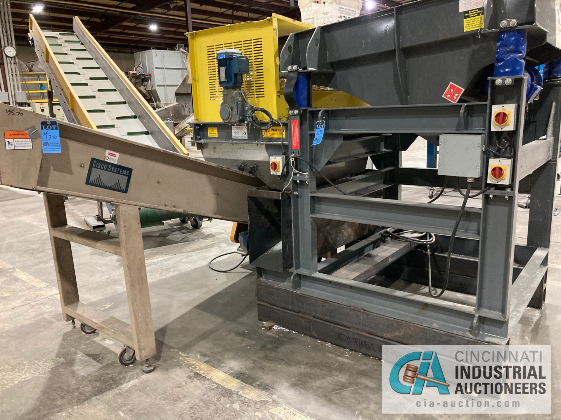 MAGNA POWER MODEL ECS1200VF PMDS MAGNETIC SEPARATOR; S/N 6333CD WITH 34" CISCO CONVEYOR (2018) - Image 2 of 5