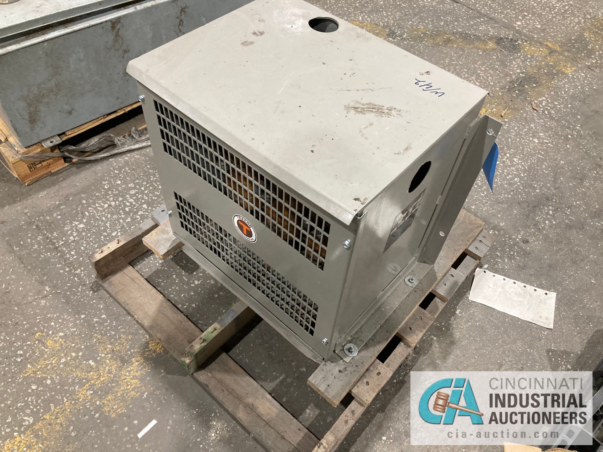 SKIDS OF ELECTRICAL ENCLOSURES AND TRACON 112.5 KVA TRANSFORMER - Image 2 of 3