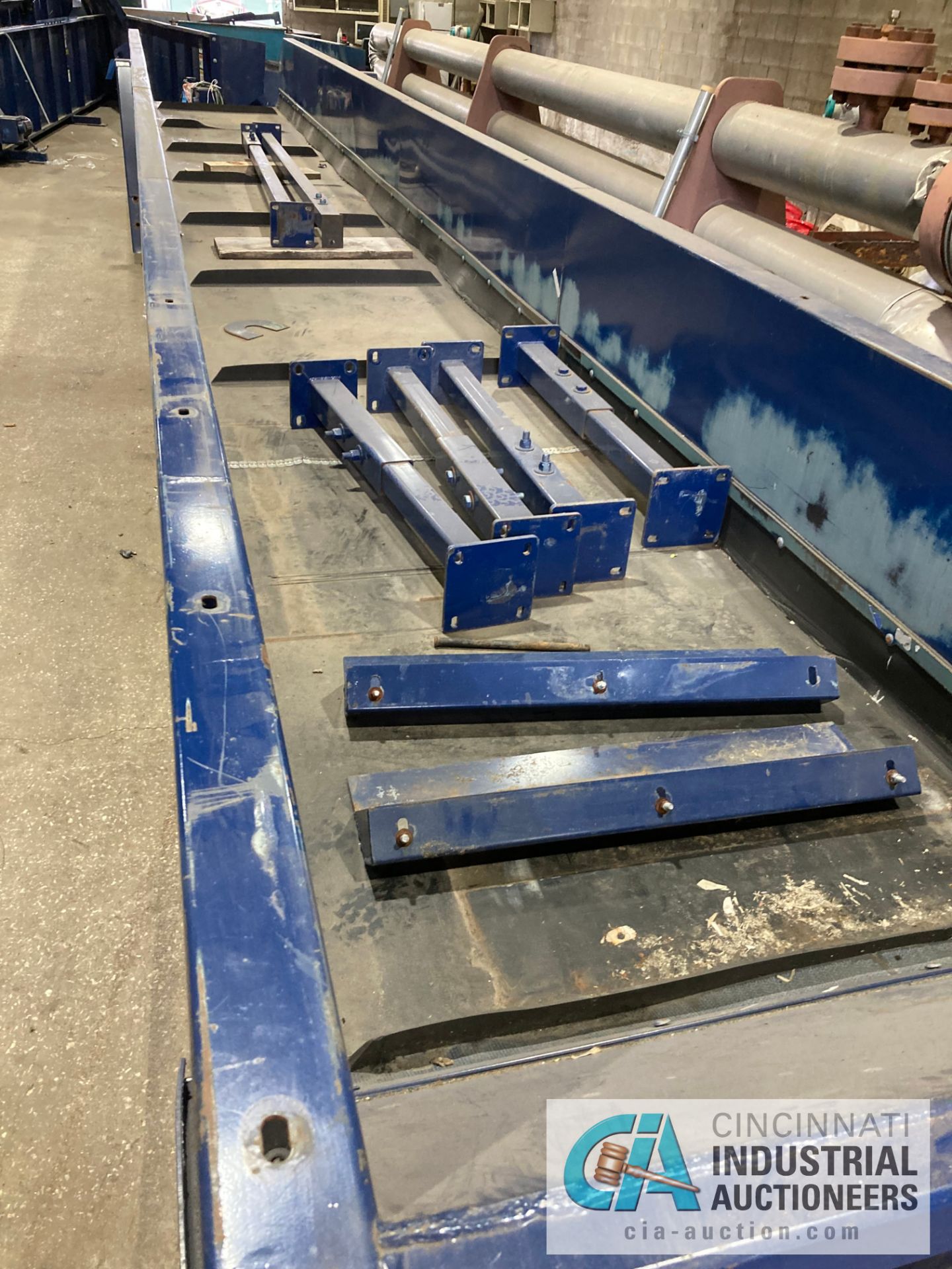 (LOT) 48" WIDE EZ-TRAX CONVEYOR, (3) SECTIONS WITH OVERALL LENGTH OF 80' - Image 8 of 8