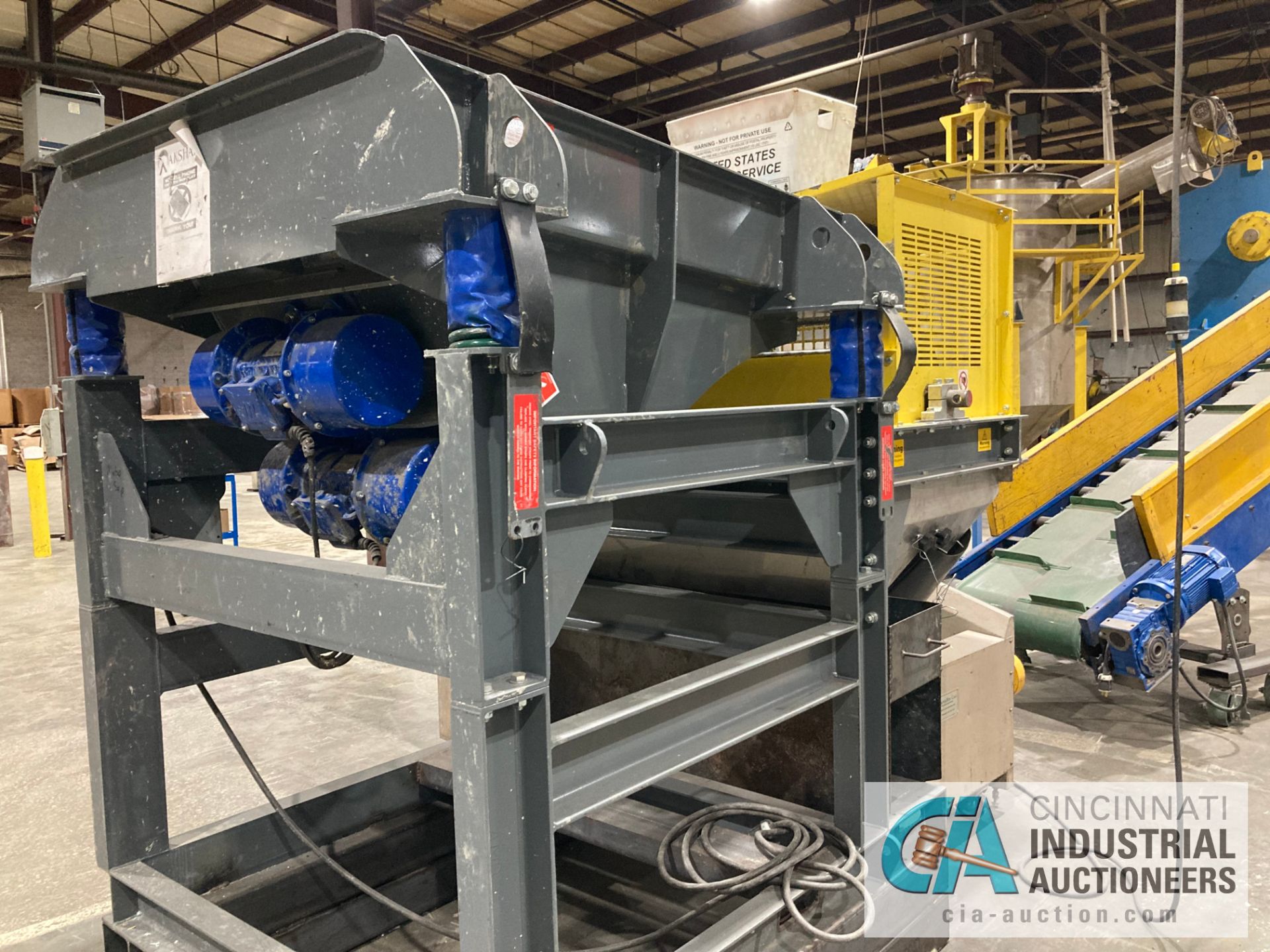 MAGNA POWER MODEL ECS1200VF PMDS MAGNETIC SEPARATOR; S/N 6333CD WITH 34" CISCO CONVEYOR (2018) - Image 3 of 5