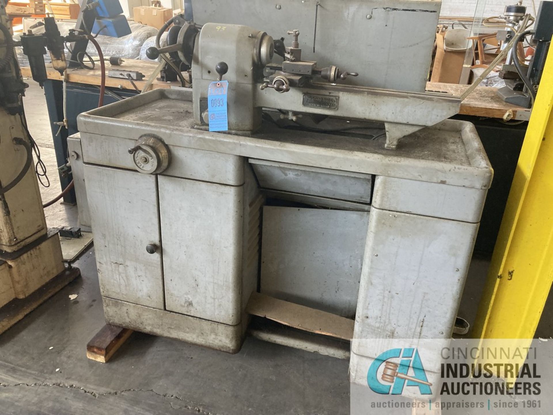 WADE CABINET LATHE, NO TAILSTOCK