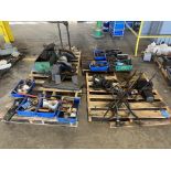 SKIDS OF MOTORS, TOOLING, LATHE PARTS **For convenience, the loading fee of $50.00 will be added
