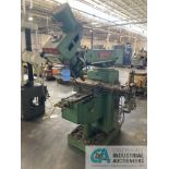 3 HP SOUTH BEND VERTICAL MILL, 9" X 48" TABLE, PTF