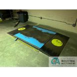 5' X 5' X 5,000 LB. DIGITAL PLATFORM SCALE WITH RAMPS AND RICE LAKE DRO **For convenience, the