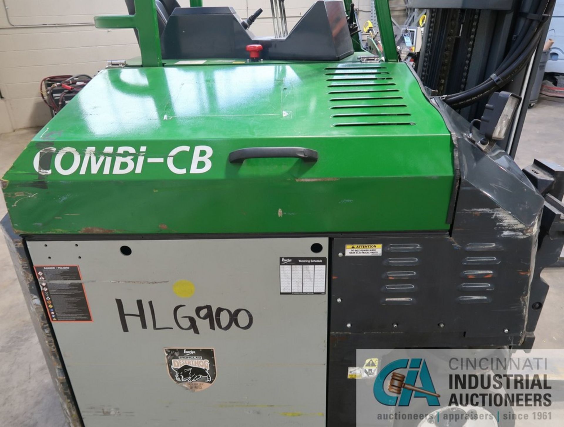 2016 COMBILIFT MODEL C6000CBE MULTI-DIRECTIONAL ELECTRIC FORKLIFT; S/N 31964, 4,575 HOURS SHOWING, - Image 9 of 17