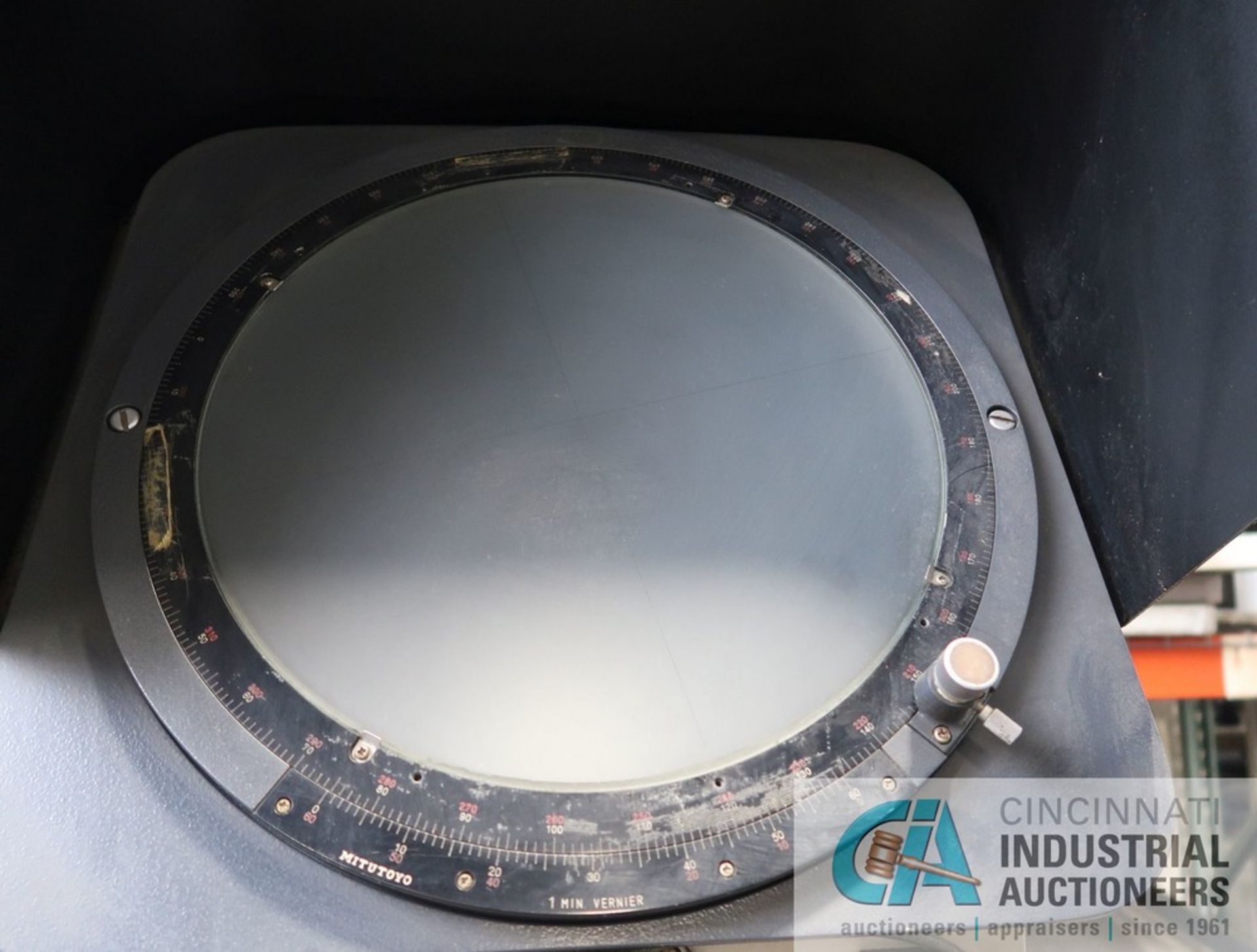 14" DIA. MITUTOYO TYPE PH-350 OPTICAL COMPARATOR; S/N 1244 - Image 4 of 7