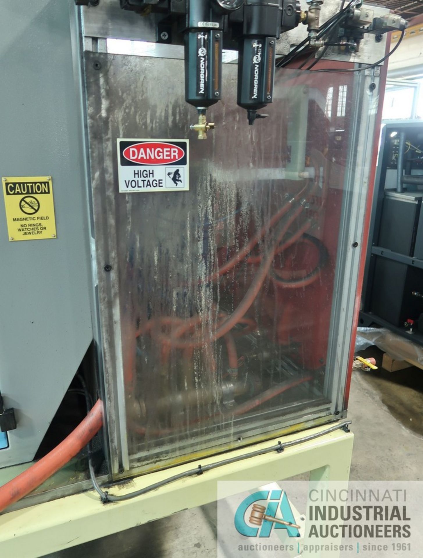 100 KW THERMATOOL RADYNE MODEL CFM3-1006460 INDUCTION HEATER; S/N 2778, 2-STATION HEAT STATION AND - Image 8 of 16