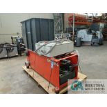 2015 WEIMA MODEL WL4 30-HP SINGLE SHAFT WOOD SHREDDER; S/N 510-1448, 3-PHASE, 460 VOLTS, FEED