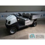 2015 CLUB CAR MODEL CARRYALL 550 ELECTRIC GOLF CART- Needs new batteries - does not run; S/N MM1535