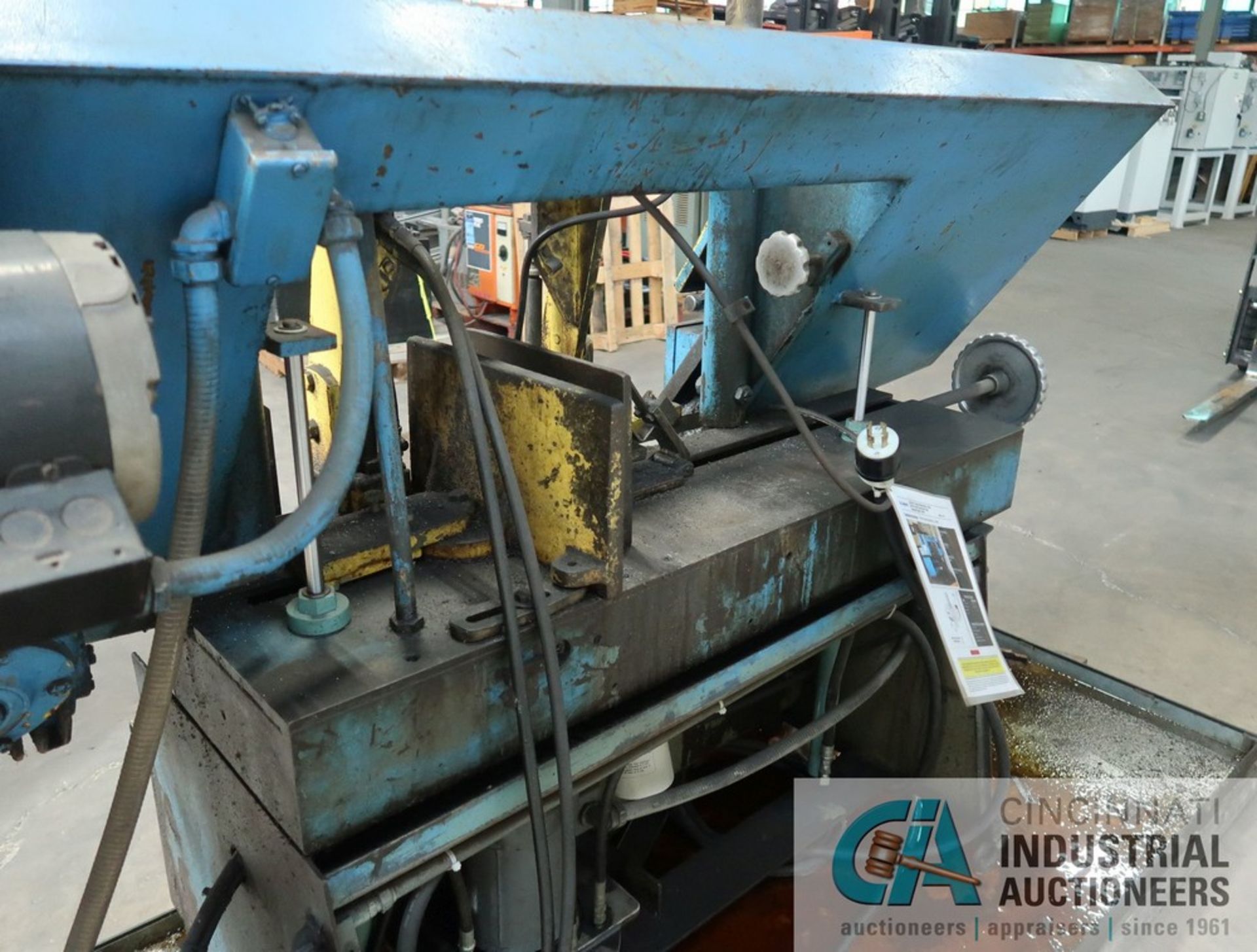 15" X 17" WF WELLS MODEL F-15 HORIZONTAL BANDSAW - Image 9 of 9