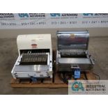 BERKEL MODEL MB7/16 BREAD SLICER; S/N 9213-3206-04001 AND BERKEL MODEL 7/16 BREAD SLICER; S/N N/A