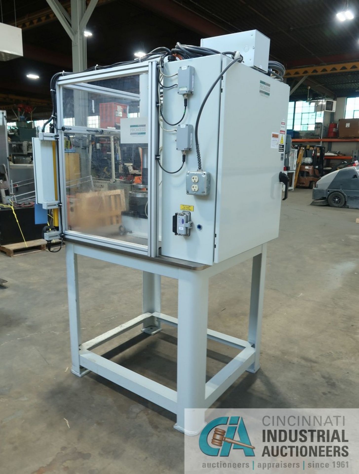 PROMESS MODEL 8/200/200 SERVO LOAD TEST PRESS; S/N 48302, P/N 9002012390 (NEW 2017), 3-1/2" RAM - Image 4 of 15