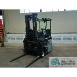 2016 COMBILIFT MODEL C6000CBE MULTI-DIRECTIONAL ELECTRIC FORKLIFT; S/N 31964, 4,575 HOURS SHOWING,