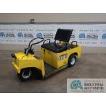 COLUMBIA MODEL EX21-T-24 EXPEDITER SIT-DOWN ELECTRIC UTILITY CART; S/N ET2E2-3ZR0129, WITH BUILT