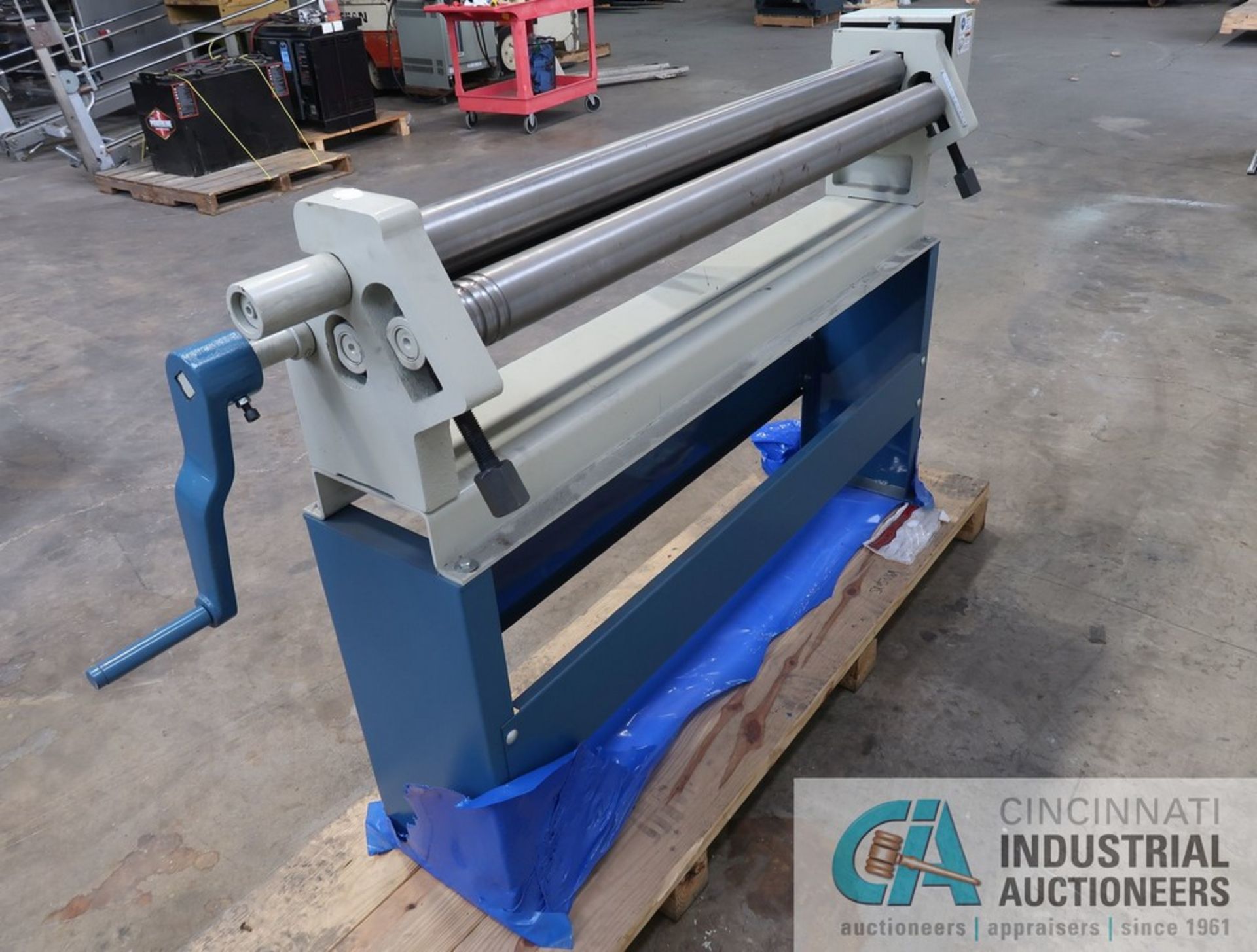 16-GA. X 50" BAILEIGH MODEL SR-5016M MANUAL SLIP ROLL MACHINE; S/N 081735 (NEW 9-2018) - Like new, - Image 3 of 5