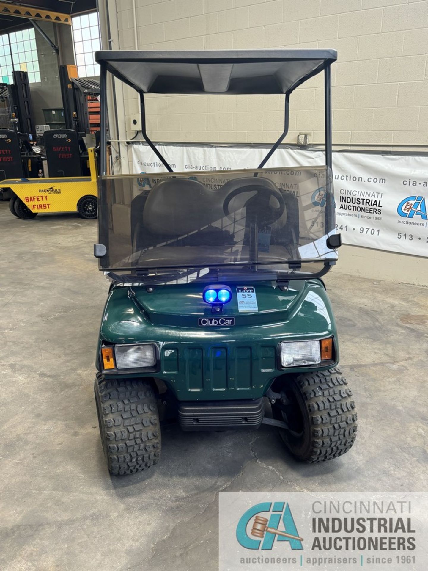 2018 CLUB CAR MODEL XRT800E ELECTRIC GOLF CART; S/N XF1806-849353, 286" X 45" X 12" DEEP DUMP BED, - Image 3 of 12