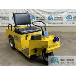 COLUMBIA MODEL EX21-T-24 EXPEDITER SIT-DOWN ELECTRIC UTILITY CART; S/N ET2E2-3ZR0127, WITH BUILT