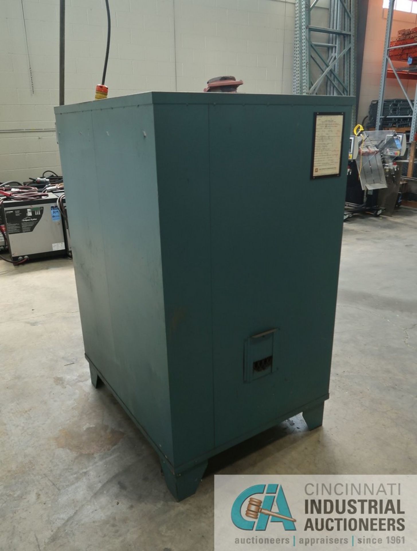 GRIEVE MODEL HA-850 ELECTRIC OVEN; S/N 470076, 850 DEGREE F MAX TEMP, 3-PHASE, 460 VOLTS, 20" X - Image 3 of 8