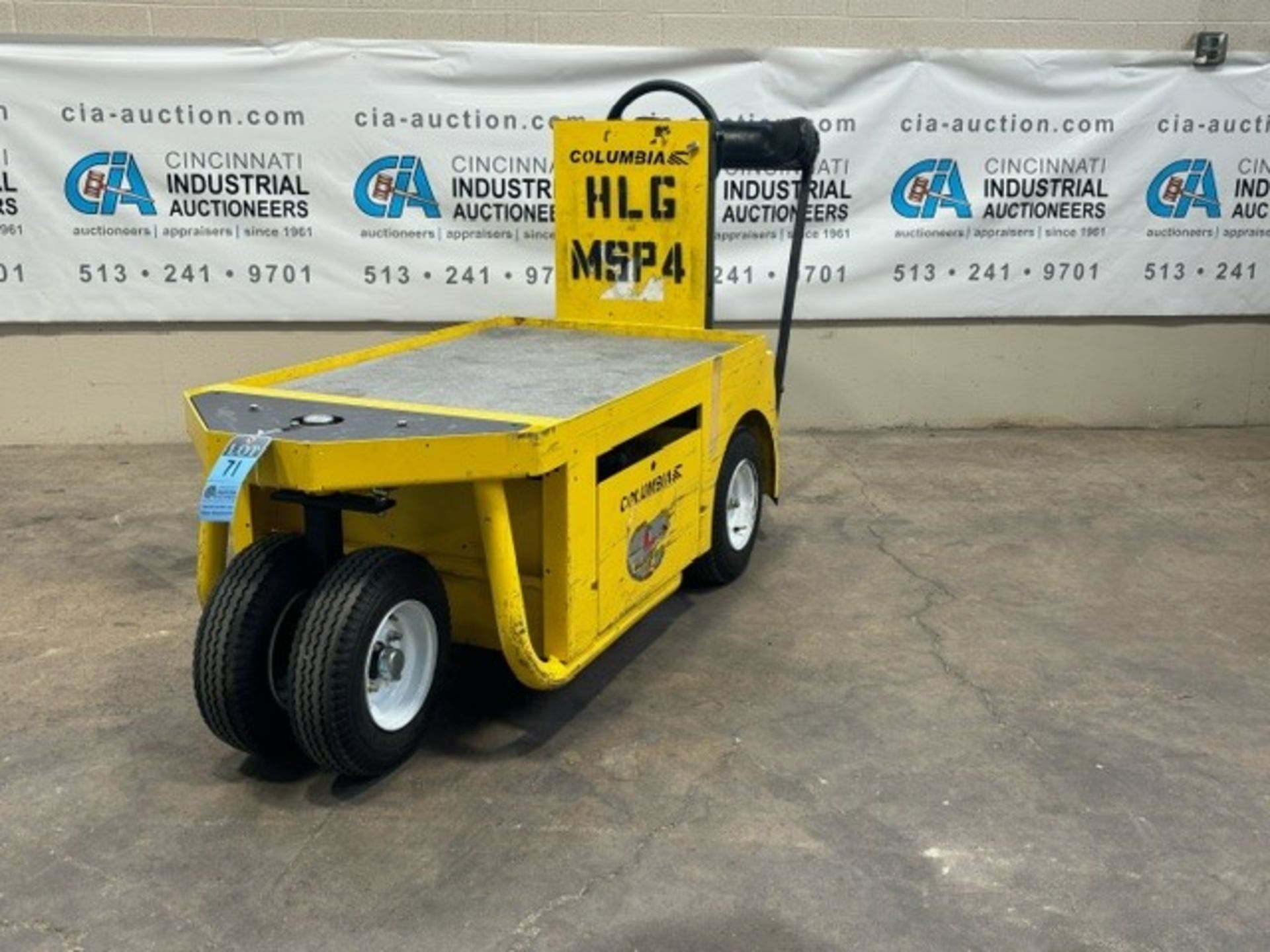 COLUMBIA MODEL IS-12-24 STOCKCHASER STAND-UP ELECTRIC MAINTENANCE CART; S/N 12SE2-3ZR0189, WITH - Image 10 of 16