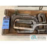 (LOT) ASSORTED C-CLAMPS