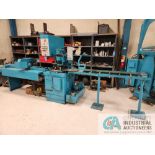 16" KALTENBACH UP-ACTING COLD SAW; MITRE BASE, POWERED IN-FEED CONVEYOR; *NOTE: TRANSFORMER WAS