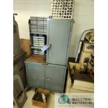 (LOT) SUNNEN TOOLING CABINET W/ ASSORTMENT OF SUNNEN TOOLING