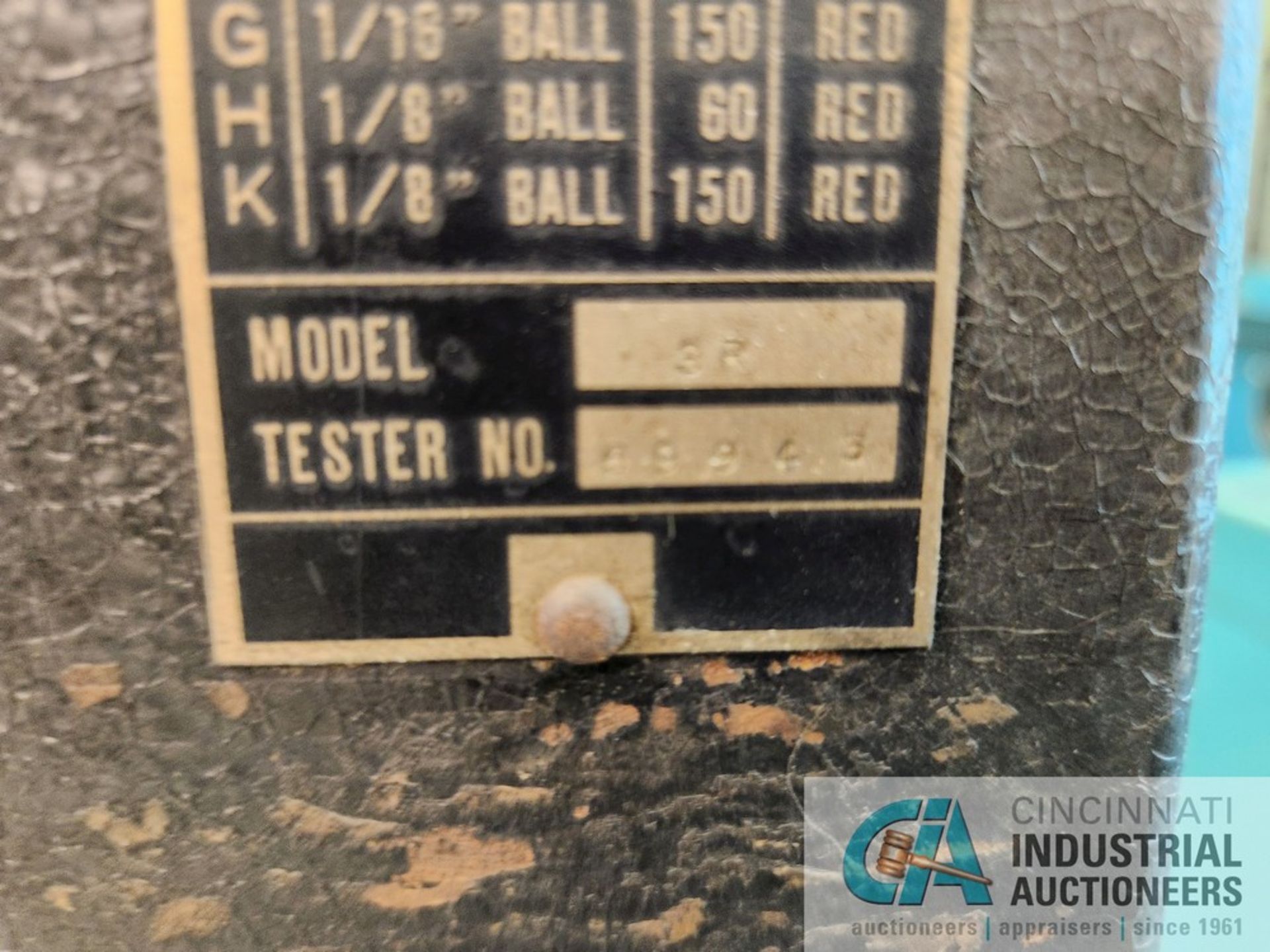 MODEL 3R HARDNESS TESTER W/ STAND - Image 3 of 5