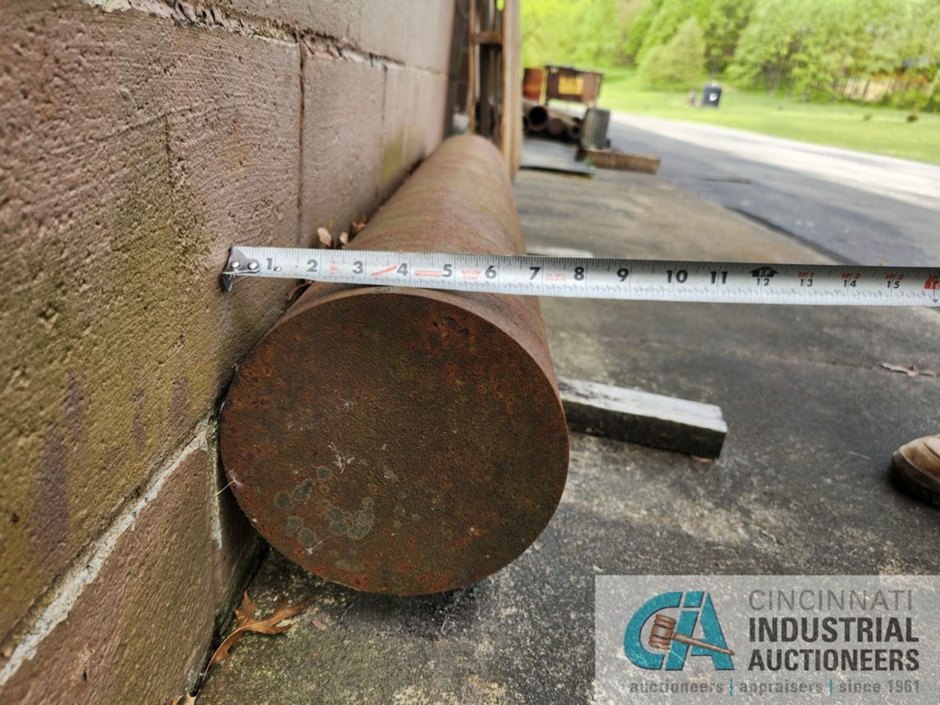 (LOT) STEEL BAR & H.D. PIPE STOCK (OUTSIDE) - Image 6 of 7