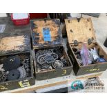 BOXES; SPROCKETS, CHAIN & BEARINGS