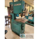 20" ROCKWELL SERIES 28-3X5 VERTICAL BAND SAW; S/N 15195/6, BLADE WELDER, 24" X 24" TABLE