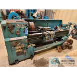 20" X 60" SUMMIT LATHE; S/N 3242721, 4" SPINDLE HOLE, 12" 3-JAW CHUCK, TAILSTOCK, STEADY REST