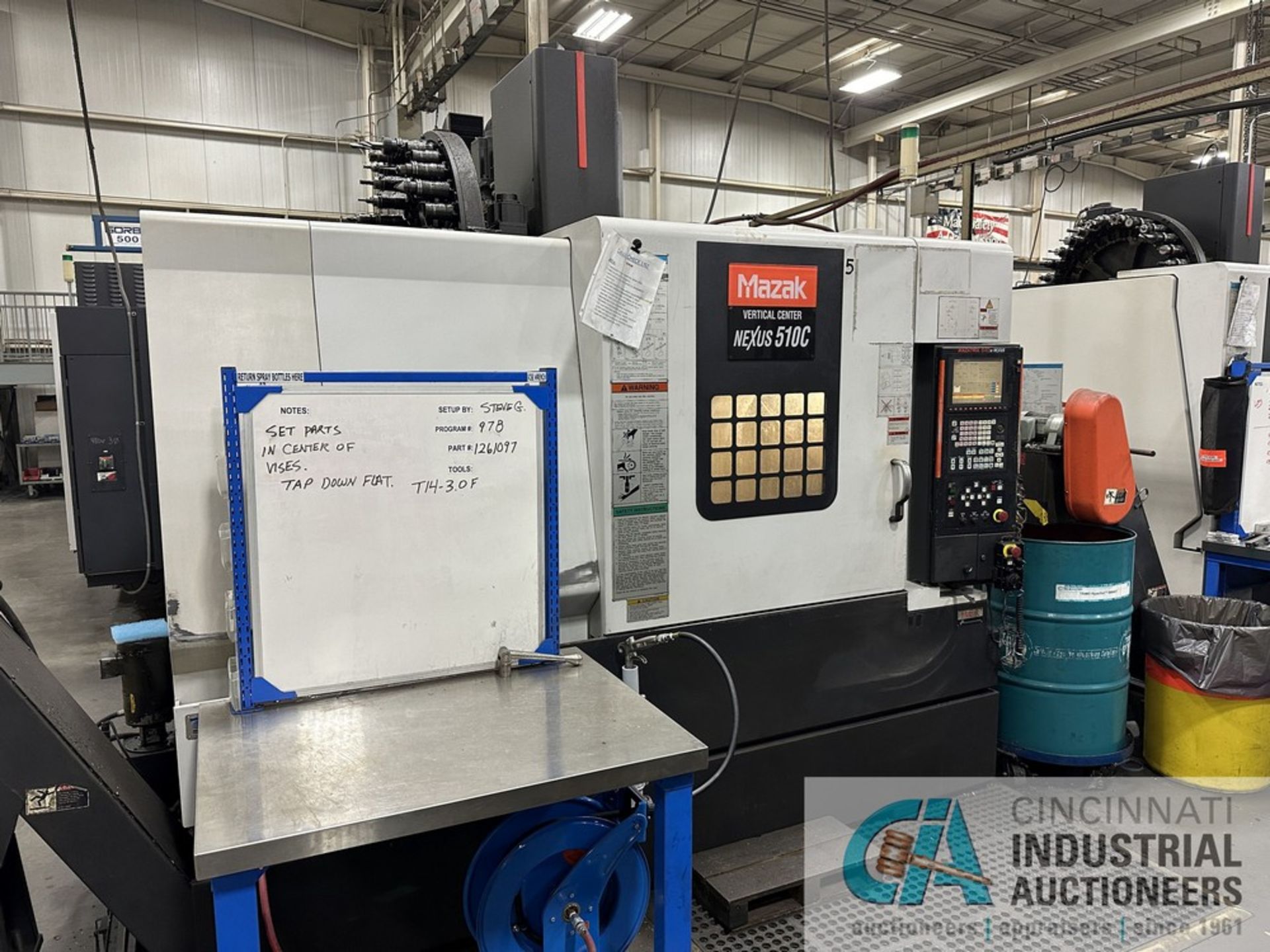 ****Mazak Model Nexus 510C CNC Vertical Machining Center; s/n 182552 (2006) 4-Axis Vertical Machinin - Image 2 of 16